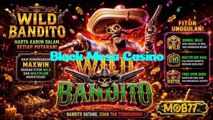 Black Mesa Casino casino presented on mobile device in Pakistan with slots and live games